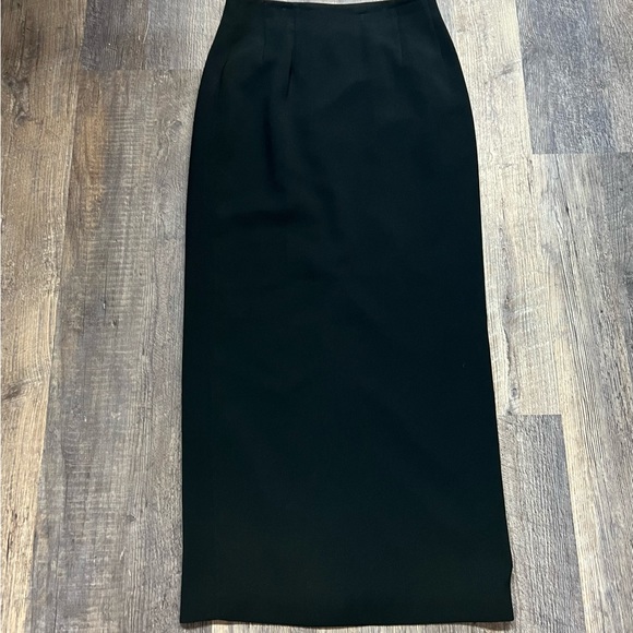 Vintage Long Black Renfrew Pencil Skirt size 6 - Picture 3 of 6